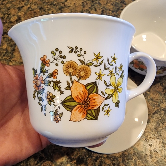 Corelle Indian Summer Cream & Sugar Set - Picture 5 of 7